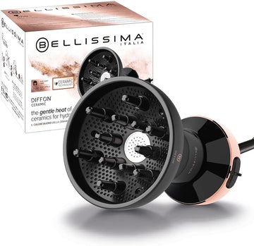 Bellissima – Xl Diffuser Hairdryer For Curly Hair, Ceramic, Argon Oil Technology, No Accessories Needed, Gentle Heat Technology For Frizz-Free Curls, 700 Watts