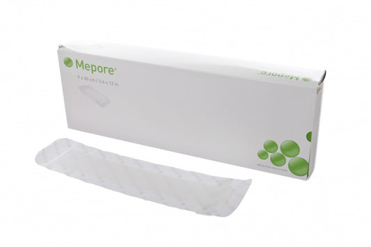Mepore 670800 Dressing Adhesive, Island, Non Woven Fabric, Semi-Permeable Backing, Sterile, 6 Cm X 7 Cm (Pack Of 60)