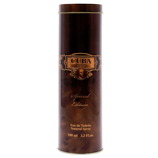 Cuba Gold Sprecial Edition Eau De Toilette Spray For Men 3.4 Ounce