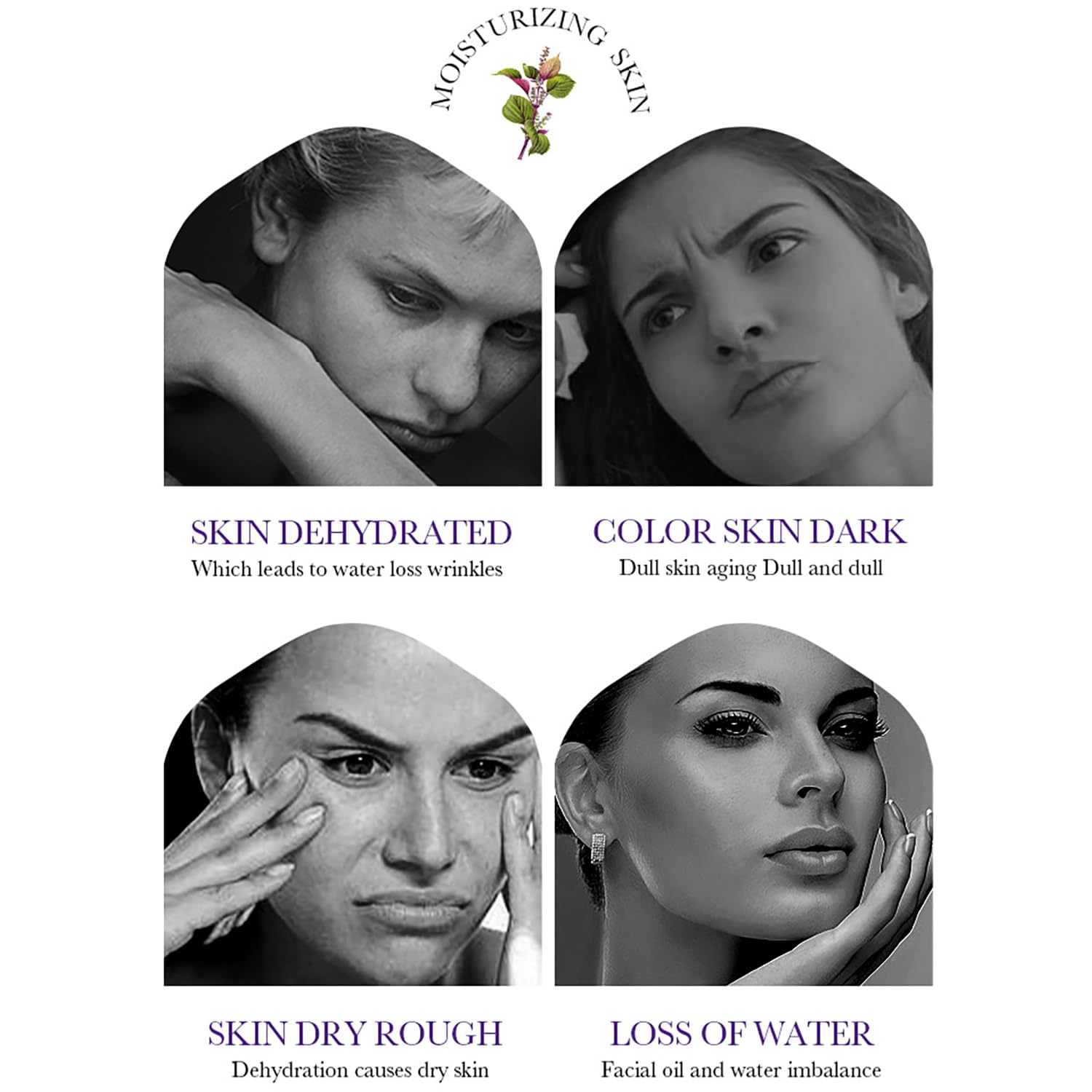 Bioaqua Polypeptide Perilla Moisturizing Anti-Aging Nourishing Cream Soft Delicate Texture 60G / 2.1Fl.Oz : Beauty & Personal Care