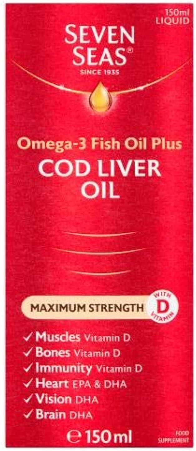 Seven Seas Pure Cod Liver Oil Extra High Strength 150ml