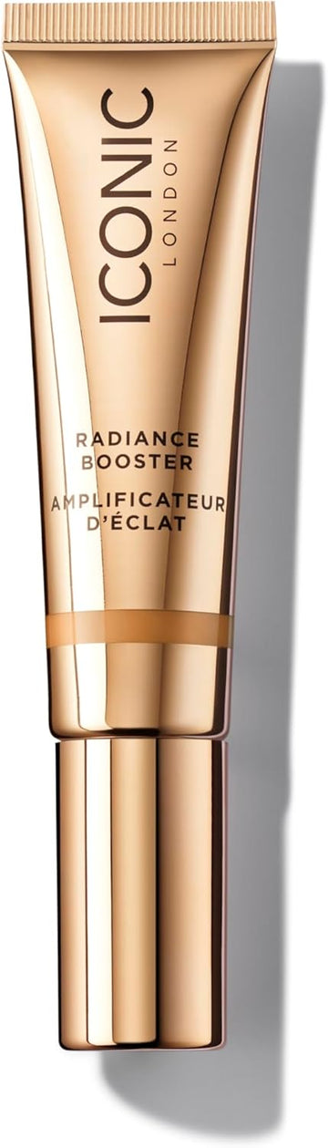 Iconic London Radiance Booster – Sheer Tinted Primer With Radiant Glow, Tan Glow, 30Ml