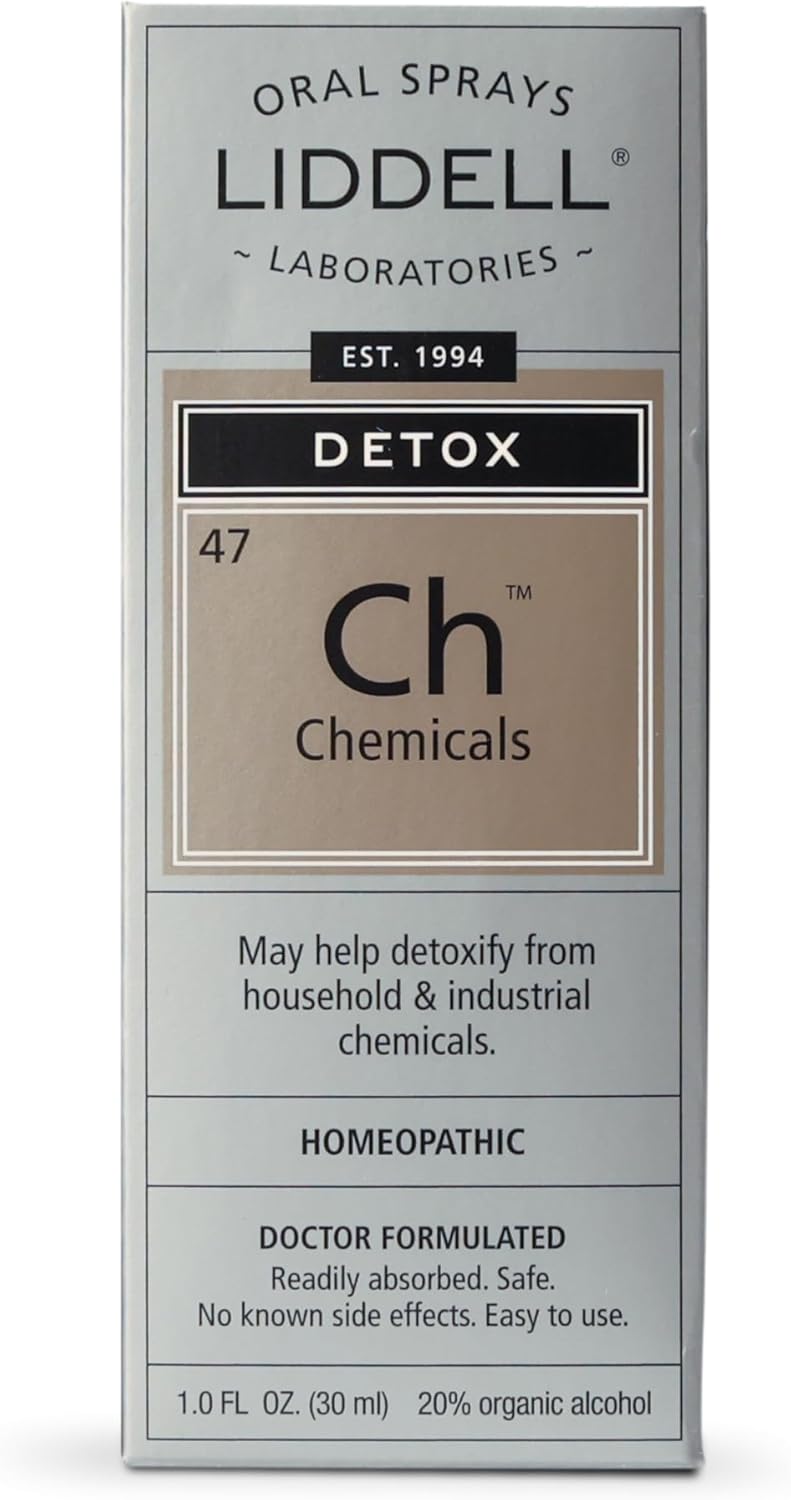 Buy Liddell Homeopathic Chemical Detox Spray, 1 Fluid Ounce On  Free Shipping On Qualified Orders