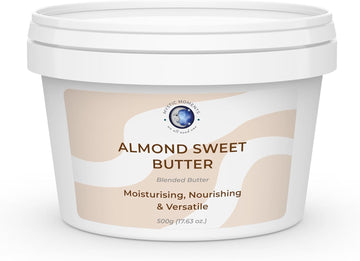 Mystic Moments | Almond Blended Butter 500g - Natural Cosmetic Butters Vegan GMO Free
