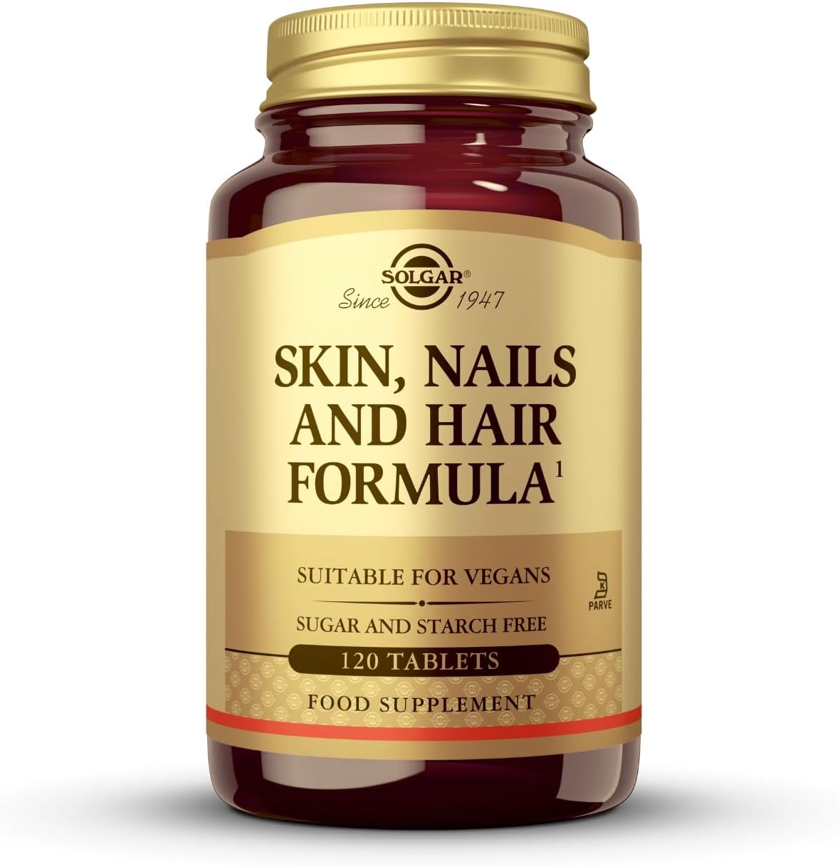 Solgar Skin, Nails & Hair, Advanced Msm Formula, 120 Tablets - Supports Collagen For Hair, Nail And Skin Health - Provides Zinc, Vitamin C & Copper - Non Gmo, Vegan, Gluten & Dairy Free - 60 Servings