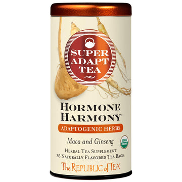 The Republic Of Tea Superadapt Herbal Teas (Hormone Harmony, 36 Tea Bag Tin)