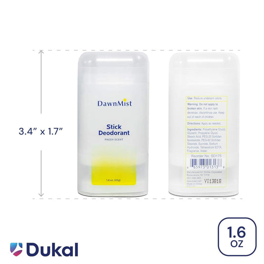 Stick Deodorant, Fresh Scent 1.6 Oz. Clear (Box Of 144)
