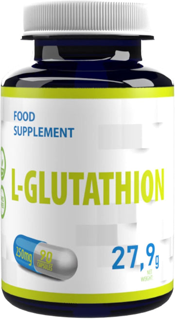 Hepatica L-Glutathione (Reduced) 250Mg | 90 Vegan Capsules | High Strength Antioxidant & Detox Support | 3Rd Party Lab Tested | No Fillers Or Bulkers