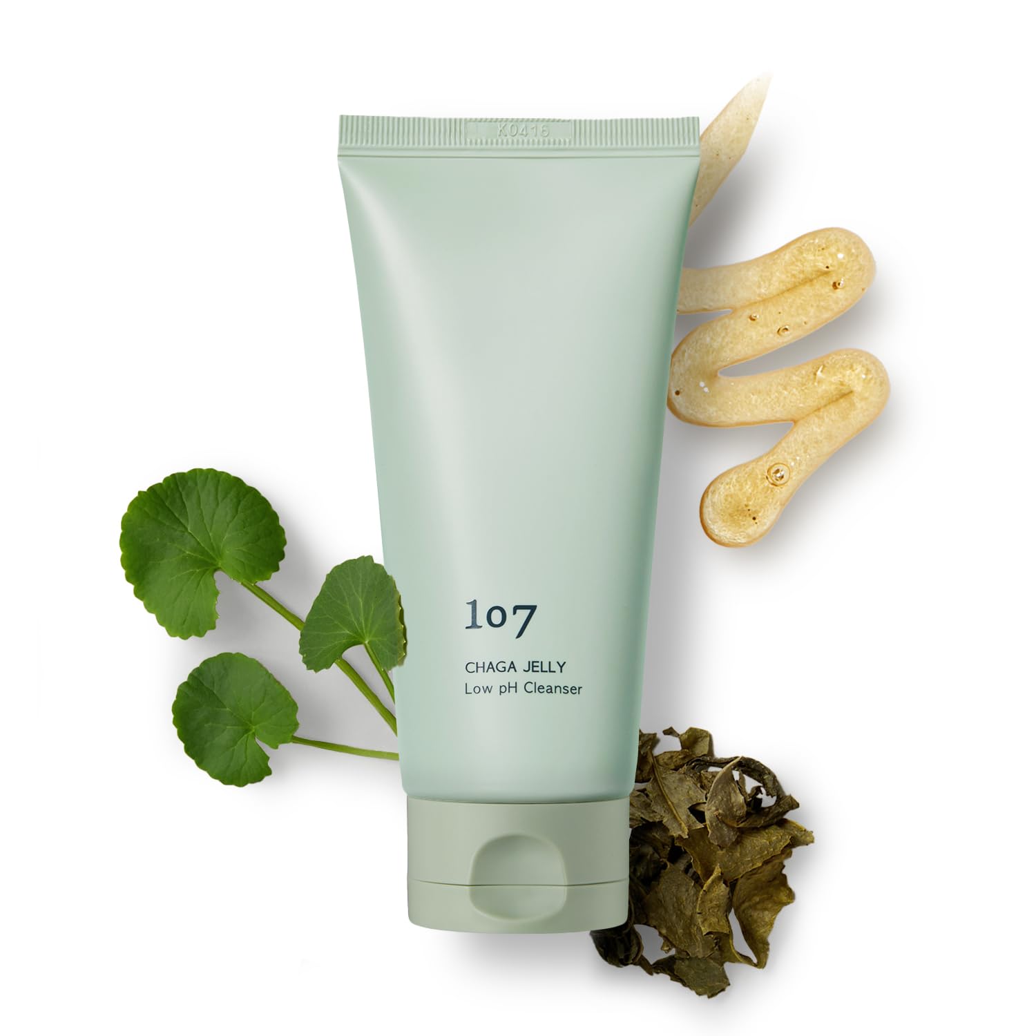 107 Chaga Jelly Low Ph Cleanser | Gel Texture Removes Impurities And Cleanses Pores With Gentle Exfoliation For Normal And Sensitive Skin - 120 Ml | 4.0 Fl Oz