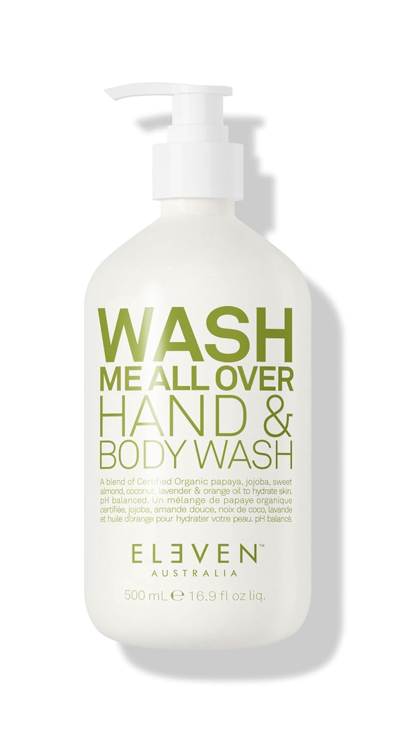 Eleven Australia Wash Me All Over Hand & Body Wash Orange And Coconut Oils Hydrate The Skin