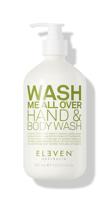 Eleven Australia Wash Me All Over Hand & Body Wash Orange And Coconut Oils Hydrate The Skin