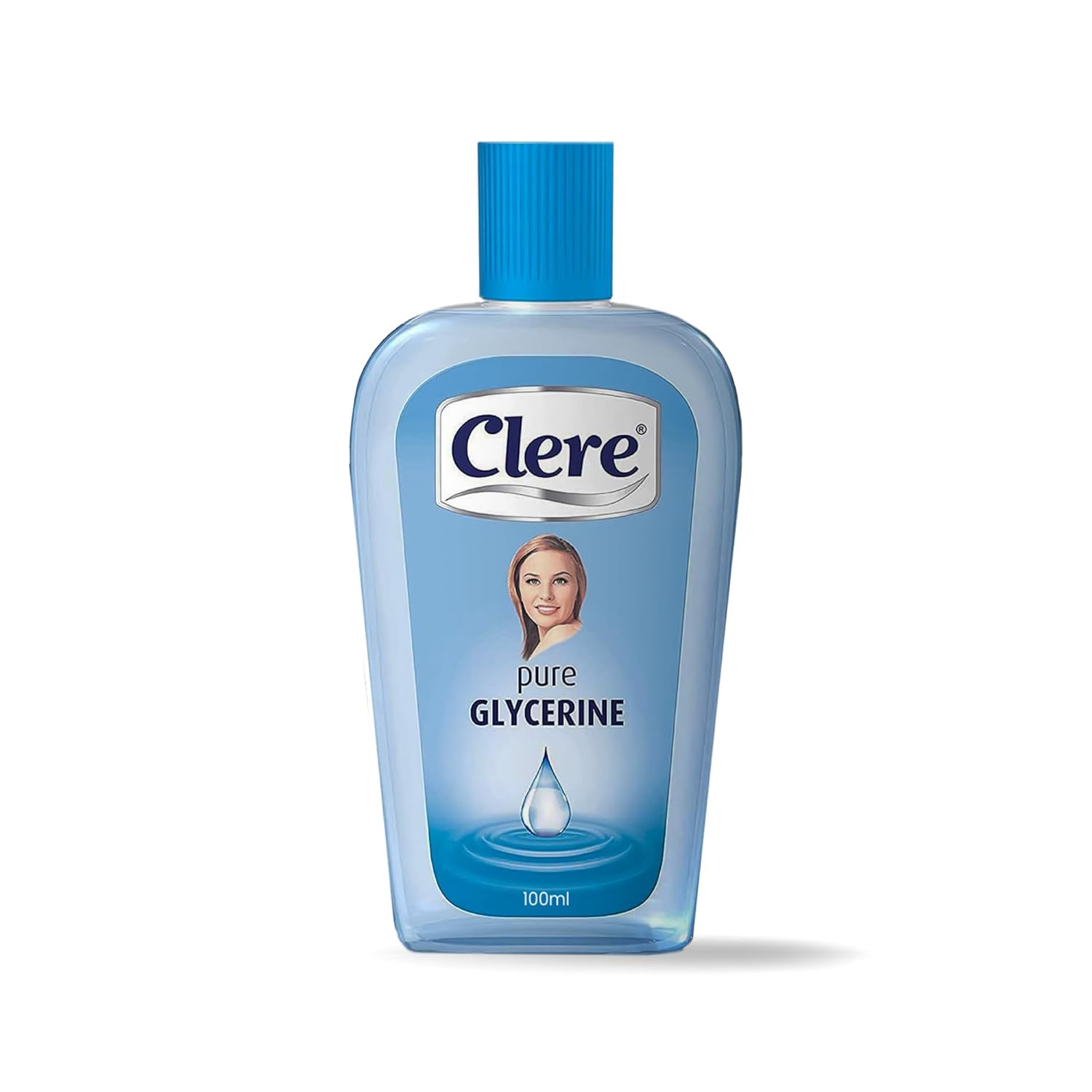 Clere Pure Glycerine Liquid For Versatile Skin Care, Softening And Moisturizing 100 Ml