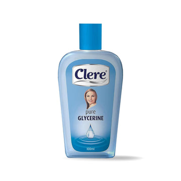 Clere Pure Glycerine Liquid For Versatile Skin Care, Softening And Moisturizing 100 Ml