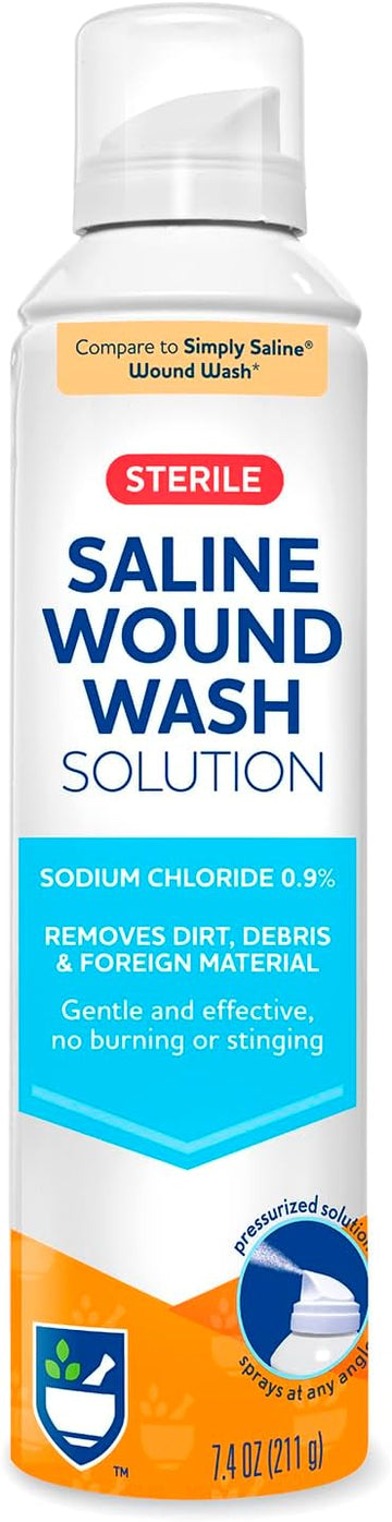 Rite Aid Pharmacy Sterile Saline Wound Wash Spray - 7.4 fl oz