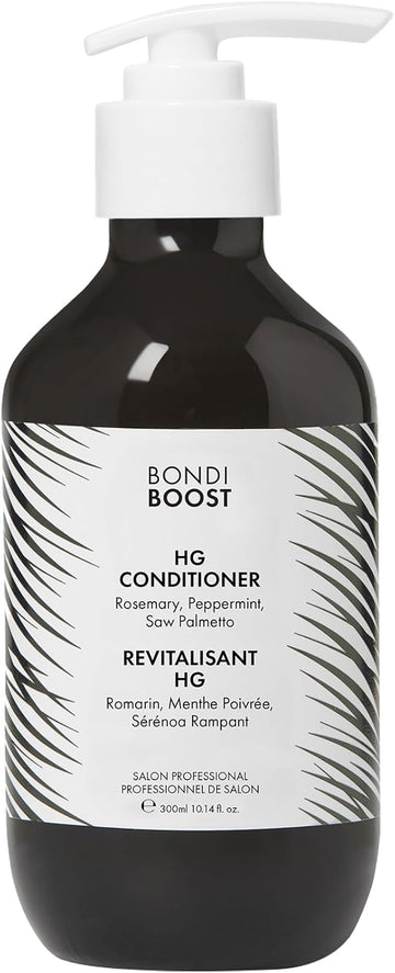 Bondiboost Hg Anti-Thinning Conditioner - Lightweight, Aloe-Based Formula With Rosemary, Saw Palmetto, Nettle Leaf & Horsetail Extracts - Vegan & Cruelty-Free, 300Ml