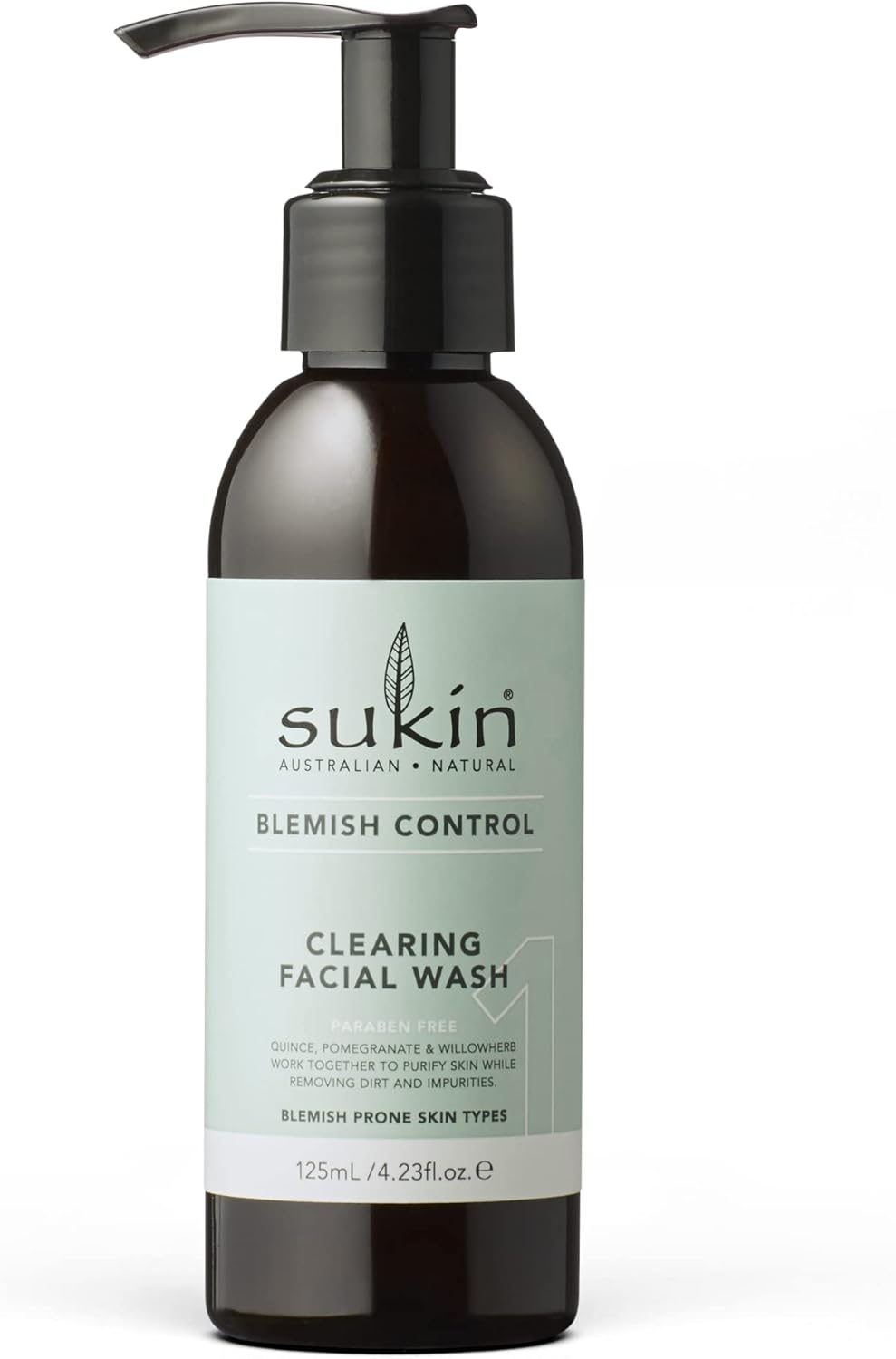 Sukin Clearing Facial Wash 125 Ml (Pack Of 2)