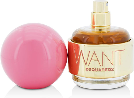 Dsquared Two Want Pink Ginger Women Edp, 100 Ml