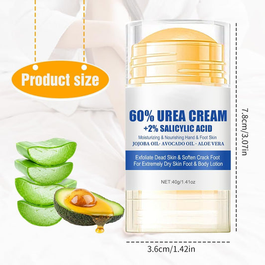 Urea Foot Cream, 2025 New Foot Cream For Cracked Heels And Dry Skin, Cracked Heel Repair Cream, Skin Care Hands & Feet (2)
