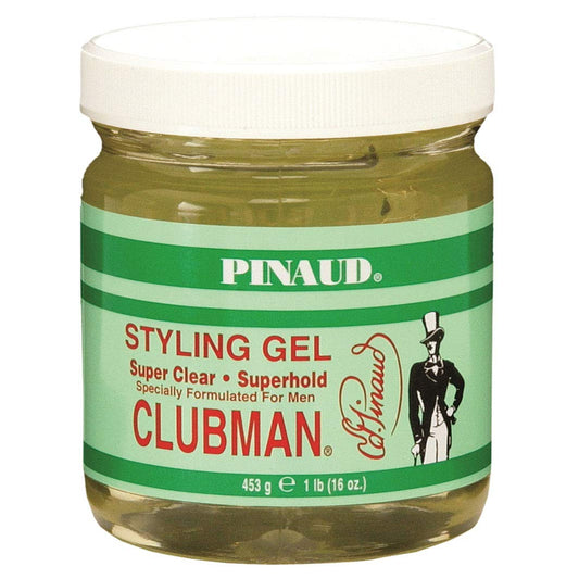 Clubman Super Clear Superhold Styling Gel, 16 Oz : Hair Styling Gels : Beauty & Personal Care