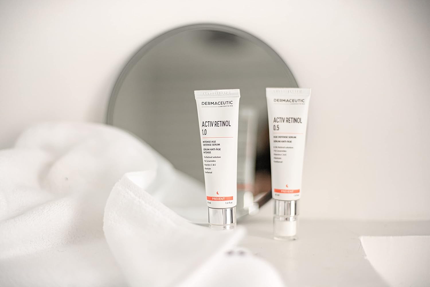 Dermaceutic Activ Retinol 1.0 - Age defense serum high strength - Face serum with Retinol and Vitamin C/E - 30ml : Amazon.co.uk: Beauty