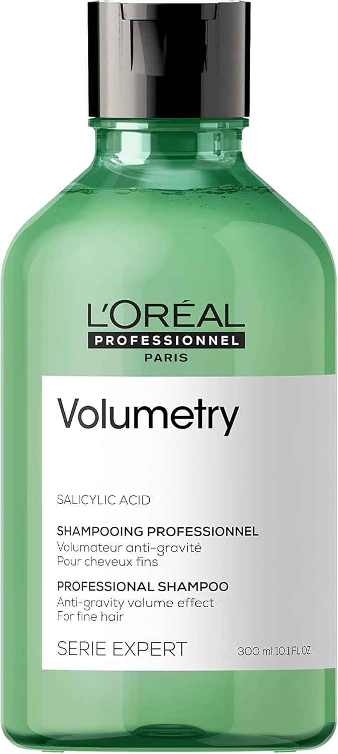 L’Oréal Professionnel Shampoo, For Flat, Fine Hair, Serie Expert Volumetry, 300 Ml