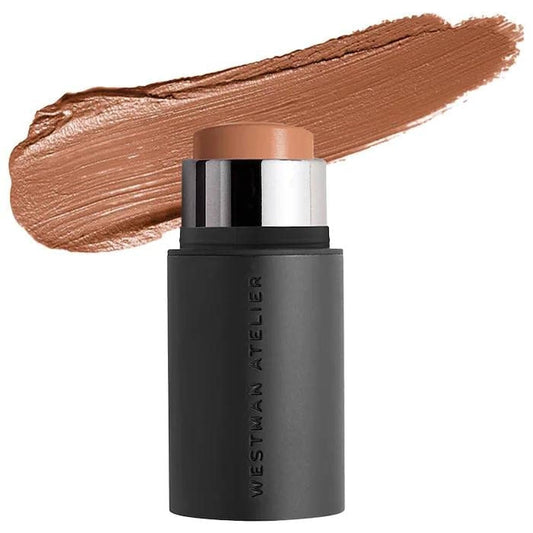 Westman Atelier Mini Petite Face Trace Cream Contour Stick - Biscuit (Cool Beige Coffee) : Beauty & Personal Care