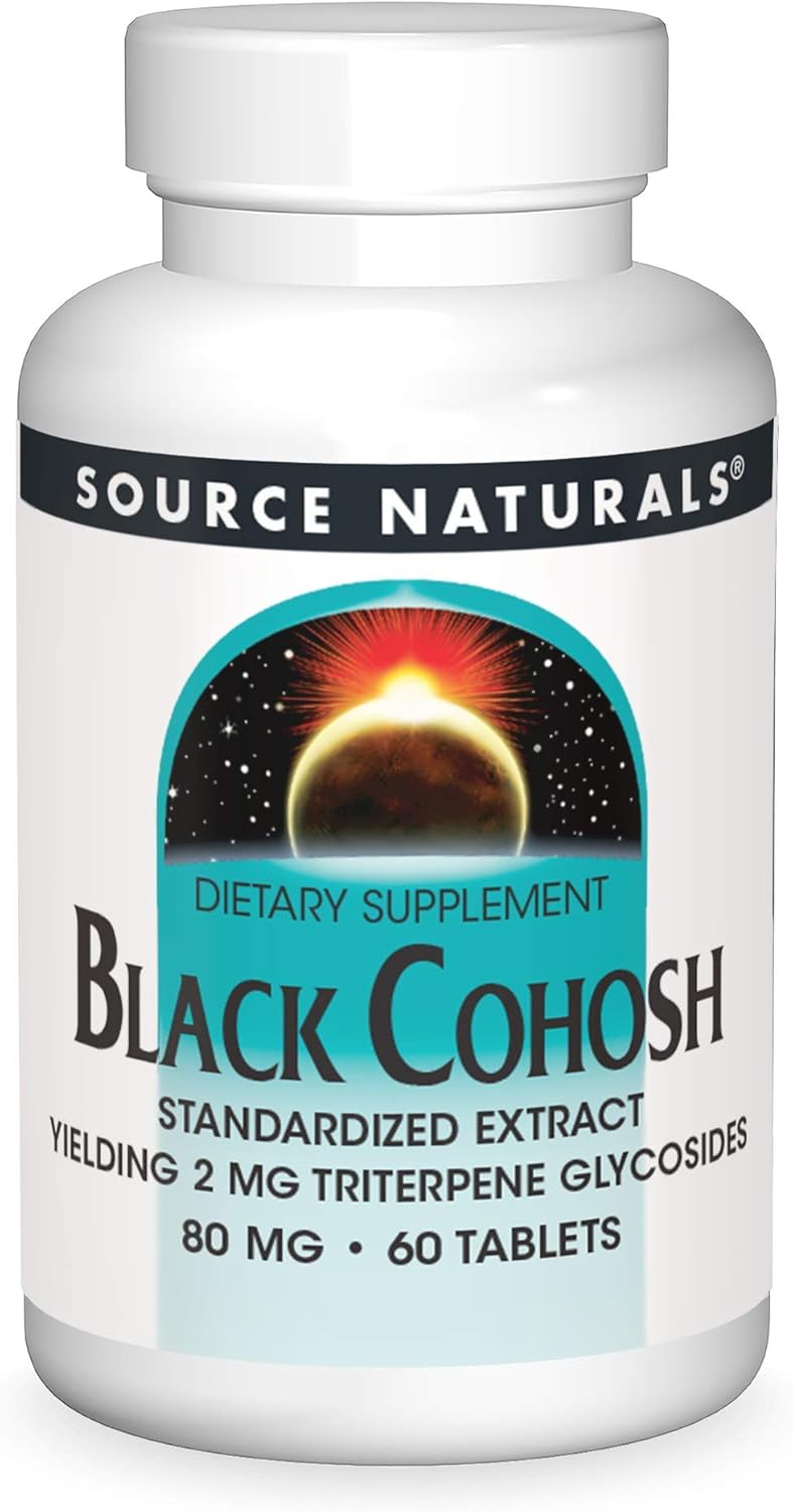 Source Naturals Black Cohosh Extract, 60 Tablets