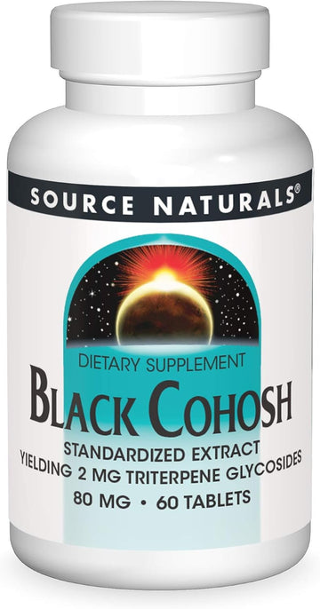 Source Naturals Black Cohosh Extract, 60 Tablets