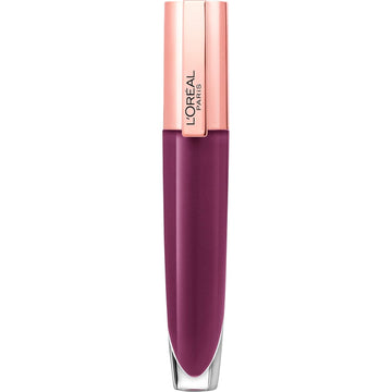 L'Oreal Paris Glow Paradise Hydrating Tinted Lip Balm-In-Gloss With Pomegranate Extract & Hyaluronic Acid, Ultra-Gentle, Non-Sticky Formula, Fete De Fleurs, 0.23 Fl Oz