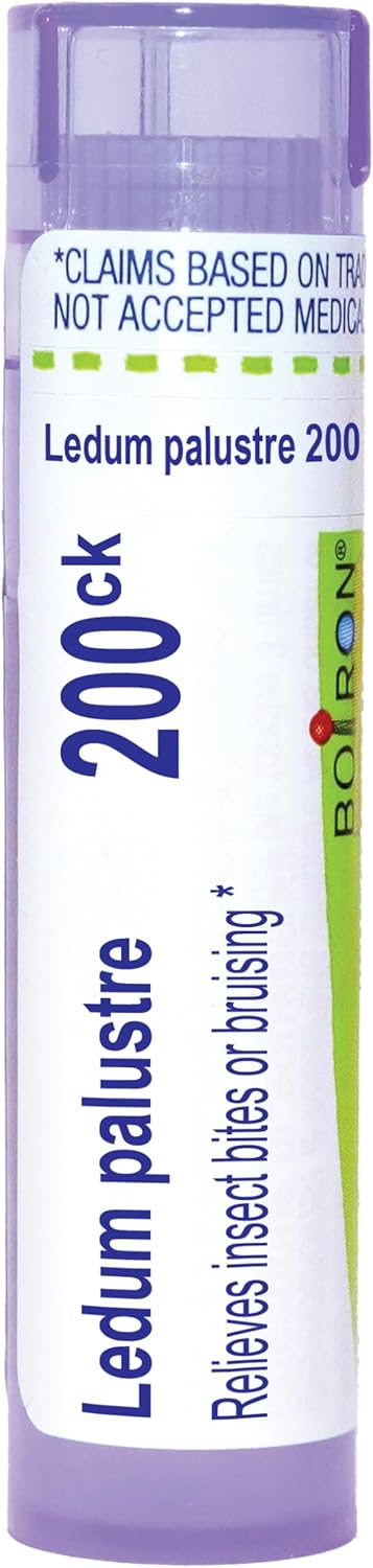 Boiron Ledum Palustre 30C Homeopathic Medicine For Insect Bites - 80 Pellets