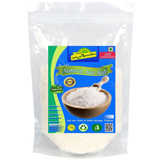 Nalamudhu Natural Sea Salt Samudra Namak Sea Salt 1Lbs (454 G)