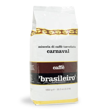 Danesi Caffe Italian Whole Coffee Beans - Espresso Coffee Beans And Medium Roast Whole Bean - Perfect For Espresso Machines, French Press, And Home Brewing - Brasileiro (2.2 Lb)