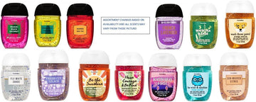 Bath And Body Works Pocketbac Hand Sanitizer Grab Bag Bundle Pack Of (10) Anti-Bacterial Hand Gels By Bath & Body Works