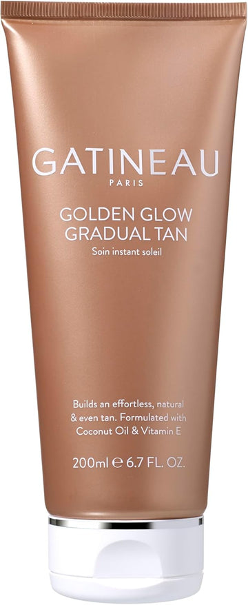 Gatineau - Golden Glow Gradual Tan (200Ml) 2 In 1 Moisturiser & Self Tanning Lotion For Face And Body