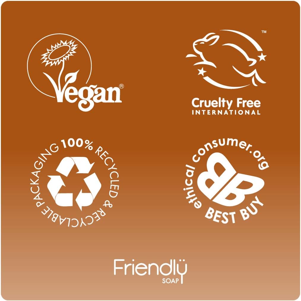 Friendly Soap Handmade Natural Travel Soap - Versatile, Deodorising, Antiseptic 95g : Amazon.co.uk: Beauty