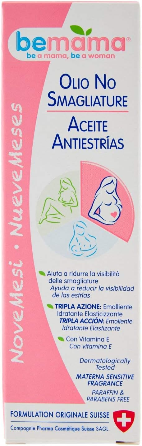 Nine Months Oil No Stretch Marks 150 Ml