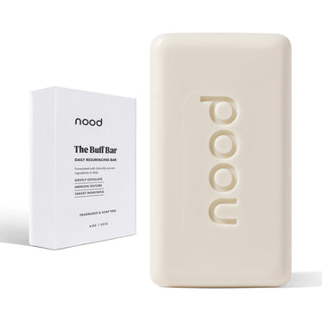 New Nood™ Buff Bar — Pre-Shave Exfoliating Body Scrubber Treatment For Keratosis Pilaris (Kp) Bumps — Reduce Ingrown Hairs, Improve Skin Texture, & Reveal Brighter, Healthier Skin