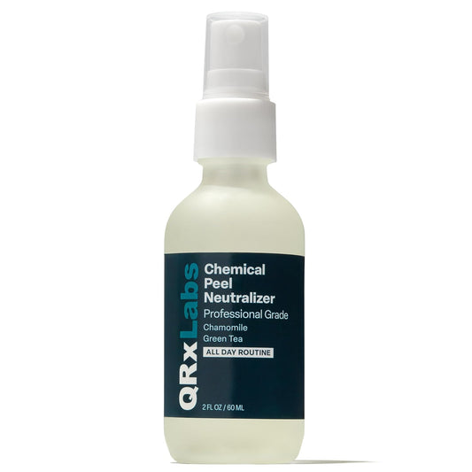 Qrxlabs Chemical Peel Neutralizer - Skin Ph Balancer For Salicylic, Lactic & Glycolic Acid - Post Peel Spray - 2 Fl Oz Face Neutralizer - Salicylic Acid