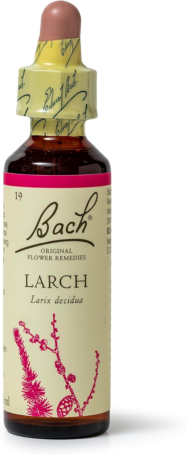 Bach Original Flower Remedies (Larch) Find Joy & Hope, Have Confidence, Emotional Wellness, Natural Flower Essence, 20Ml
