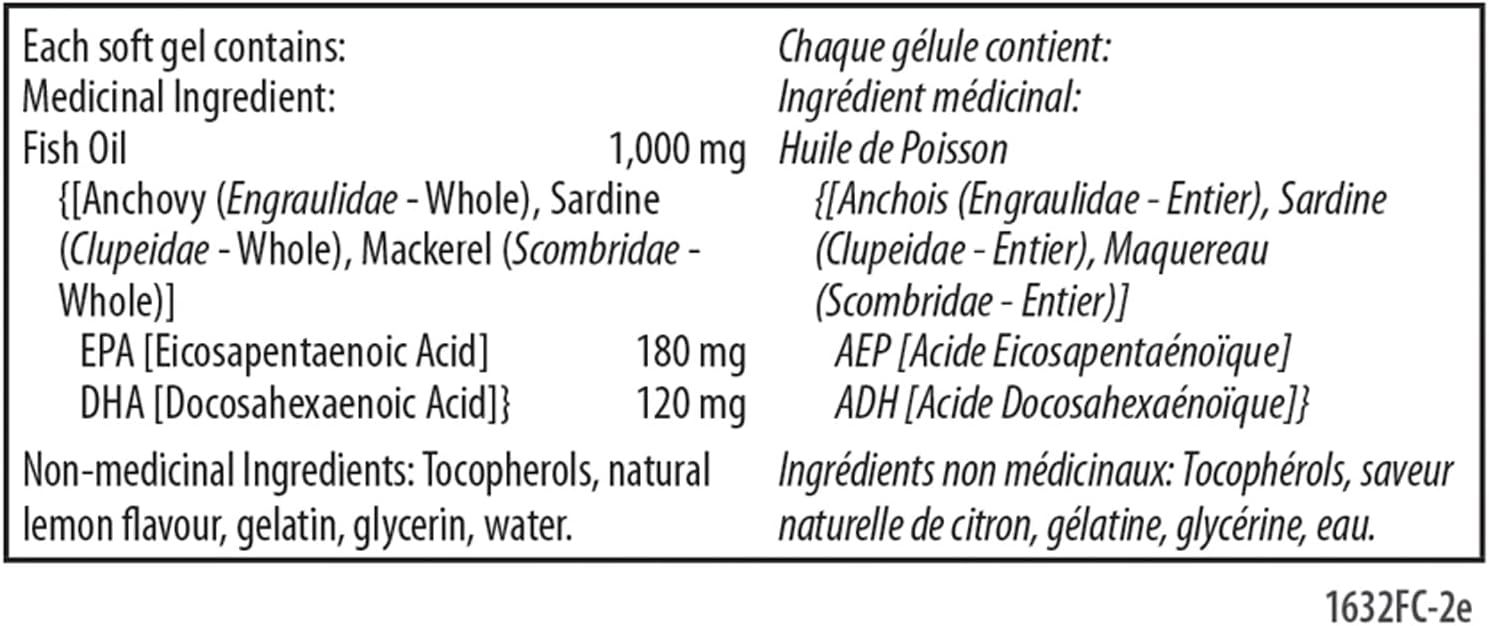 Carlson - The Very Finest Fish Oil, 700 mg Omega-3s, Norwegian Fish Oi