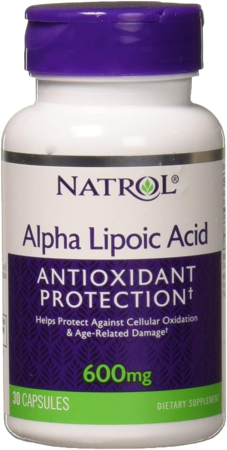 Natrol Alpha Lipoic Acid 600 Mg Caps, 30 Ct