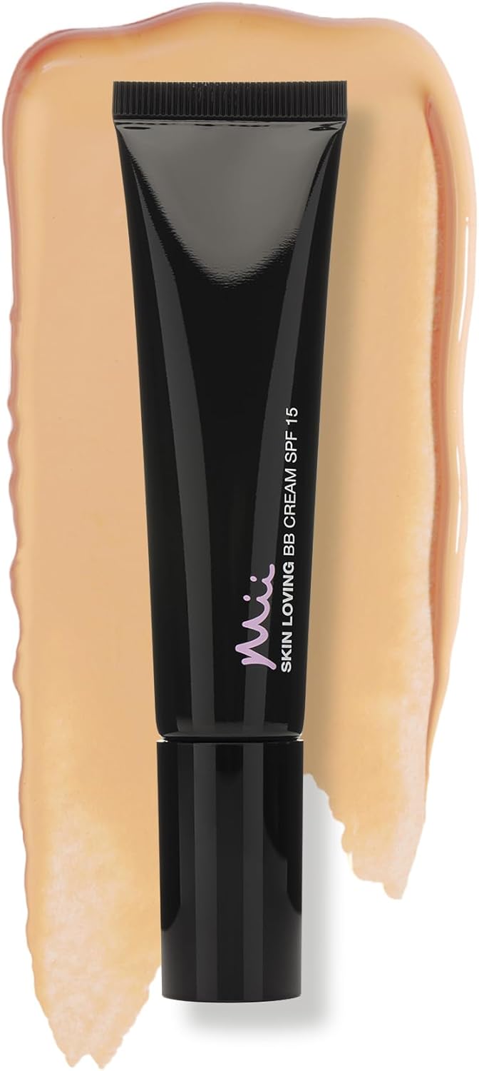 Mii Cosmetics Skin-Loving Bb Cream | Spf 15 | Anti-Aging Amino-Rich Soy Extracts | Nourishing & Moisturising With Built-In Primer | Radiantly Medium