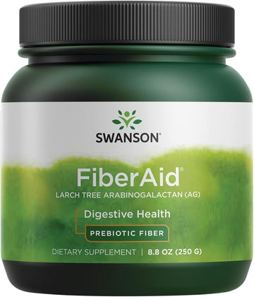 Swanson Fiberaid - Larch Tree Arabinogalactan (Ag) Powder - Fiber Drink Mix Promoting Digestive Health And Supports Gastrointestinal Health - (8.8Oz)