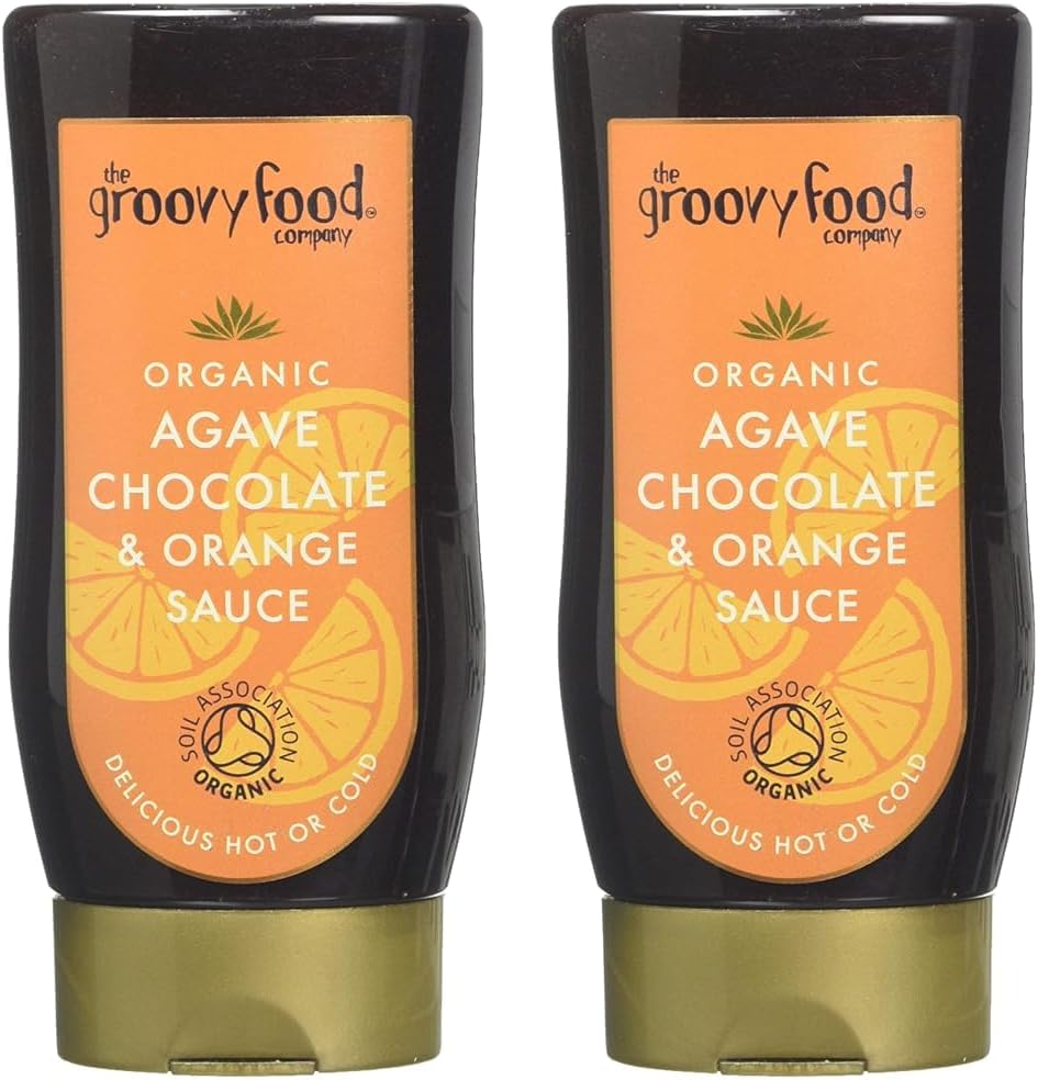 Groovy Food Company Organic Agave Chocolate Orange Sauce, 250Ml