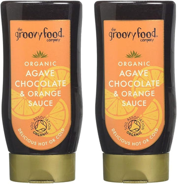 Groovy Food Company Organic Agave Chocolate Orange Sauce, 250Ml