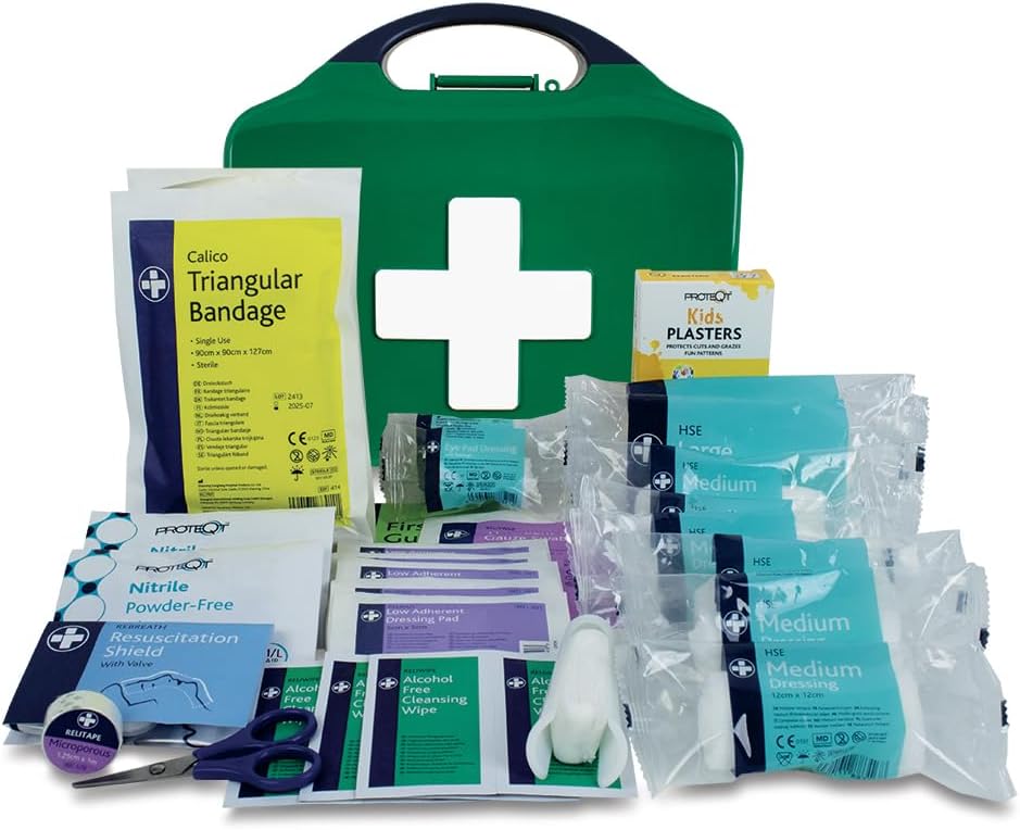 Reliance Medical Child Care First Aid Kit Refill - Ideal For Educational Settings, Schools, Childminders, Nurseries And Providers, Include Bandage, Safety Pins, Use It As Back-Up Stock