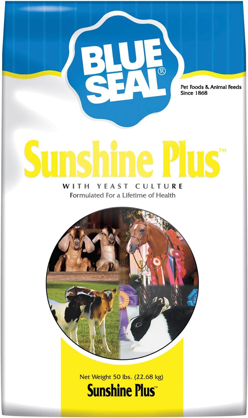 Blue Seal Sunshine Plus 50 Lb. Bag-Livestock Feed