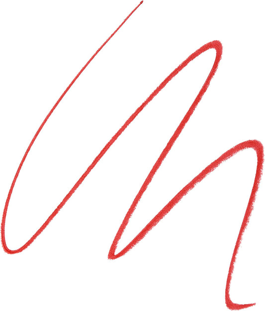 E.L.F. Love Triangle Lip Filler Liner, 2-In-1 Lip Liner Pencil For Sculpting & Filling, Long-Lasting Intense Colour, Red