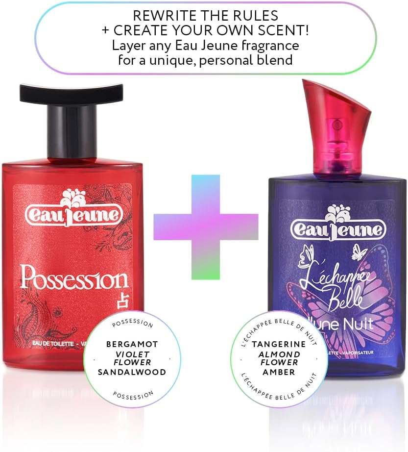 Eau Jeune Possession Eau De Toilette 75ml Spray - Women's & Girls' Fragrance, Gifts for Teenage Girls : Amazon.co.uk: Beauty
