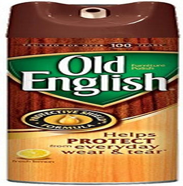 Old English Furniture Polish Spray 12.5oz (Fresh Lemon) (Packaging May vary)